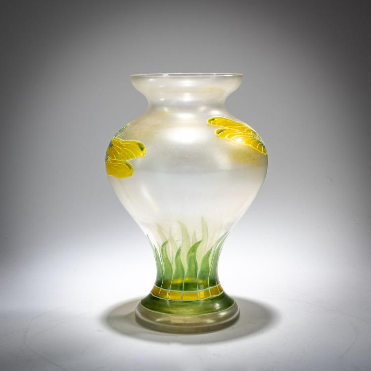 Bild 1 zu Objekt, Vase 'Libellen', nach 1900, Heckert, Fritz, Petersdorf / Piechowice, 180A 131