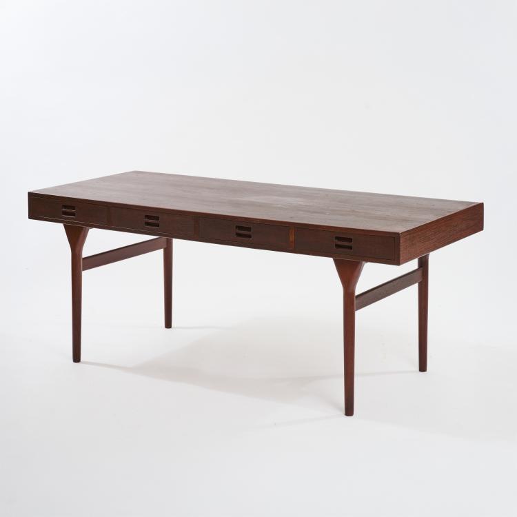 Hauptbild zu Objekt, Schreibtisch '93 - 4', 1952 (Entwurf), Nanna Ditzel,J&oslash;rgen Ditzel, S&oslash;ren Willadsen Furniture Vejen, D&auml;nemark / Denmark, 179A 201