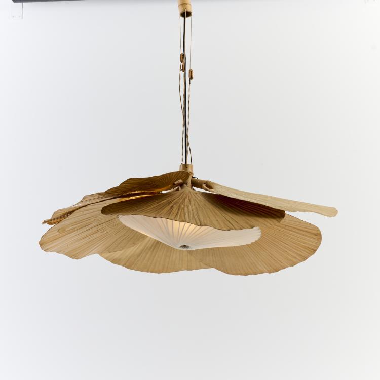 Bild 2 zu Objekt, Ceiling light 'Hana II' from the 'Uchiwa' series, 1974, Ingo Maurer, Design M, Ingo Maurer, M&uuml;nchen, 179A 318