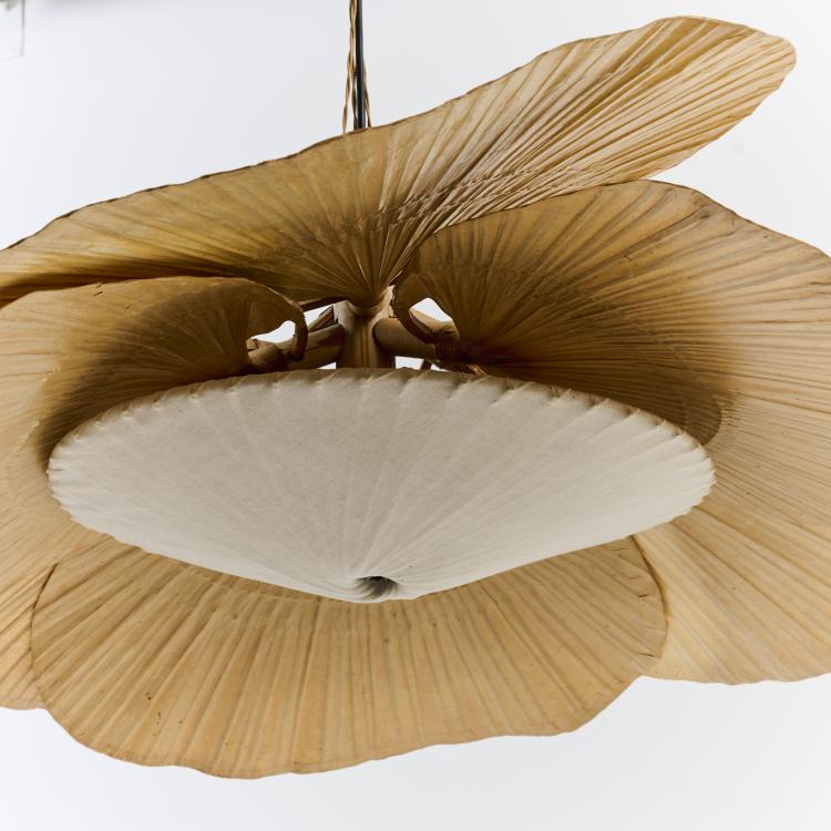 Bild 3 zu Objekt, Ceiling light 'Hana II' from the 'Uchiwa' series, 1974, Ingo Maurer, Design M, Ingo Maurer, M&uuml;nchen, 179A 318