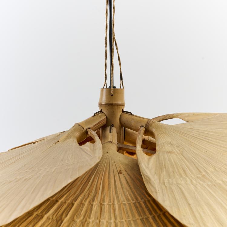 Bild 5 zu Objekt, Ceiling light 'Hana II' from the 'Uchiwa' series, 1974, Ingo Maurer, Design M, Ingo Maurer, M&uuml;nchen, 179A 318