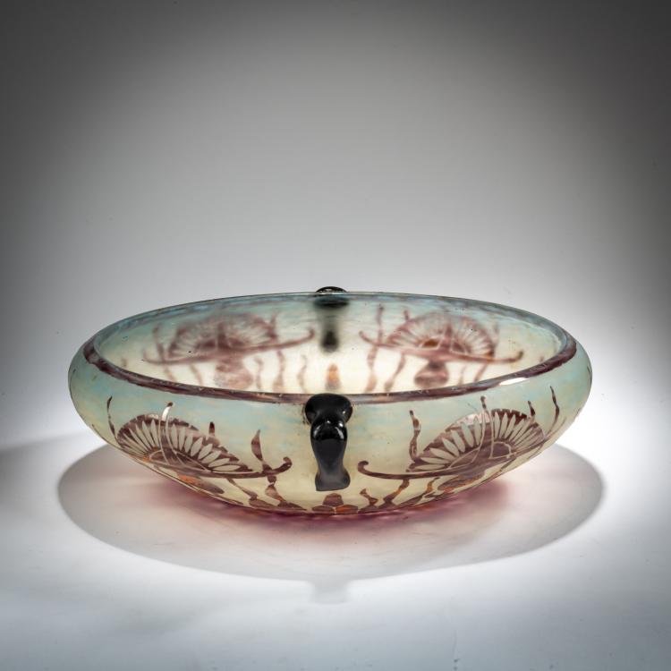 Bild 1 zu Objekt, Henkelschale 'Chardons', 1924-27, Schneider, Epinay-sur-Seine, 180A 98