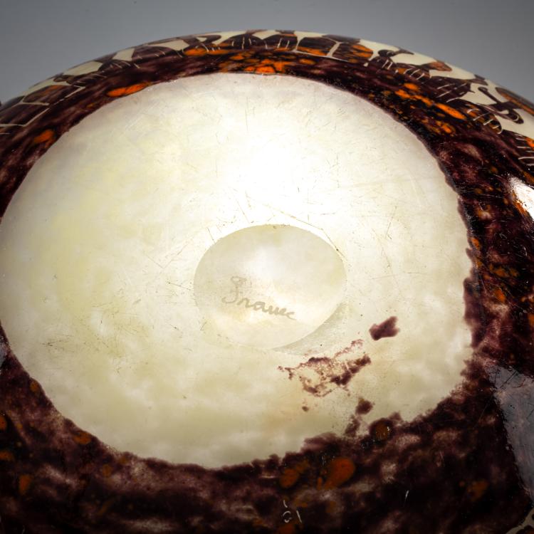 Bild 3 zu Objekt, Henkelschale 'Chardons', 1924-27, Schneider, Epinay-sur-Seine, 180A 98