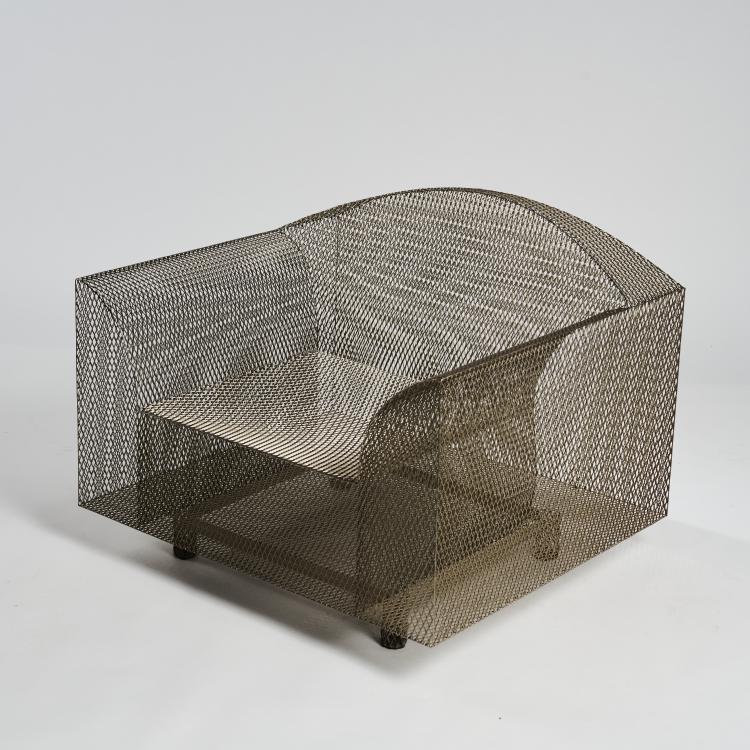 Bild 1 zu Objekt, Armlehnsessel 'How High The Moon', 1986 (Entwurf), Shiro Kuramata, Vitra, Birsfelden, 179A 391