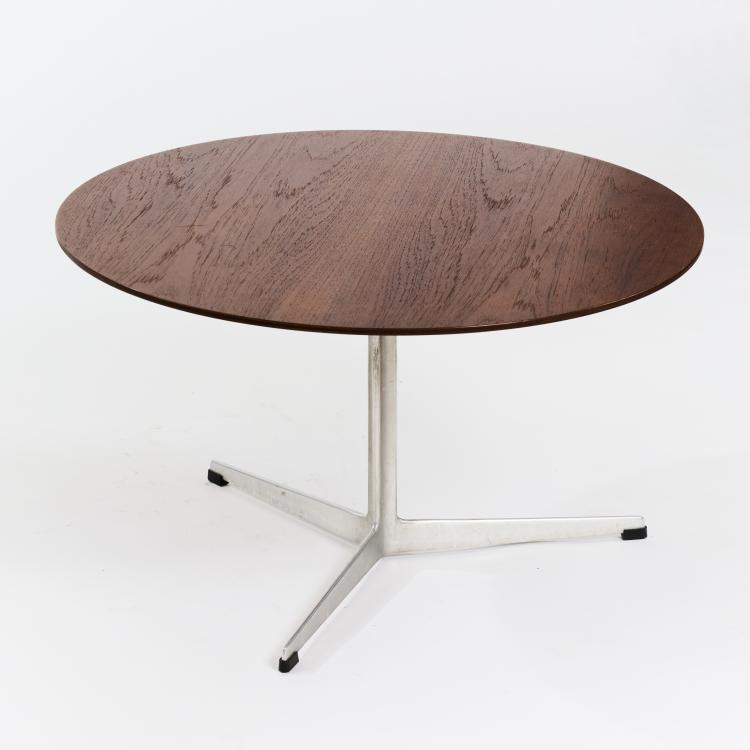 Hauptbild zu Objekt, Beistelltisch '3512/3513', um 1958, Arne Jacobsen, Hansen, Fritz, Kopenhagen, 179A 217