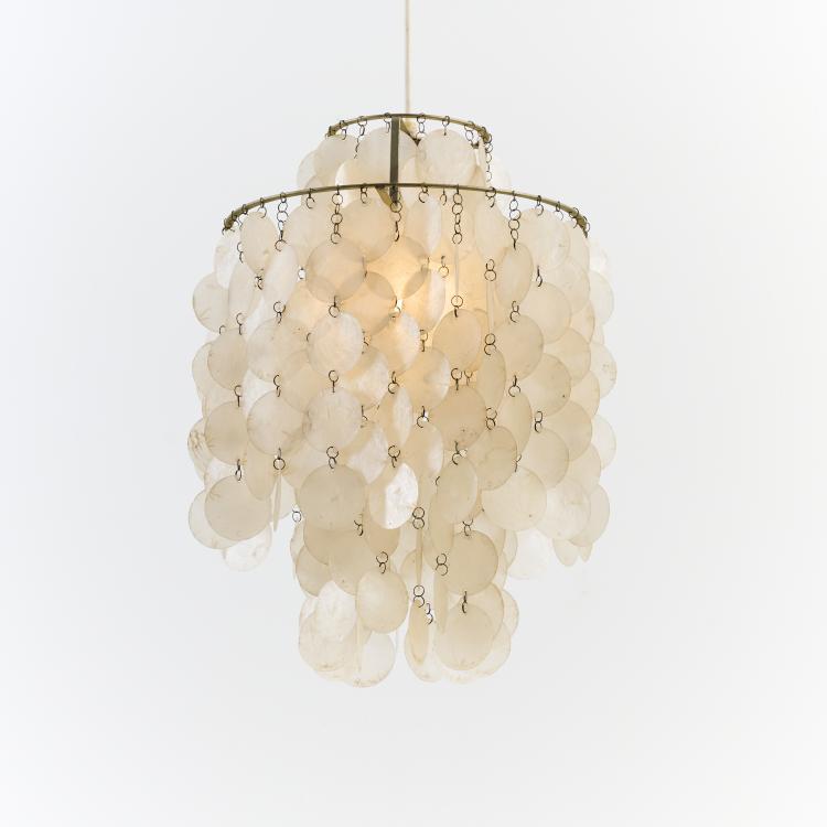 Bild 3 zu Objekt, Deckenleuchte 'Fun 2 DM', 1964, Verner Panton, L&uuml;ber AG, Schweiz, 179A 26