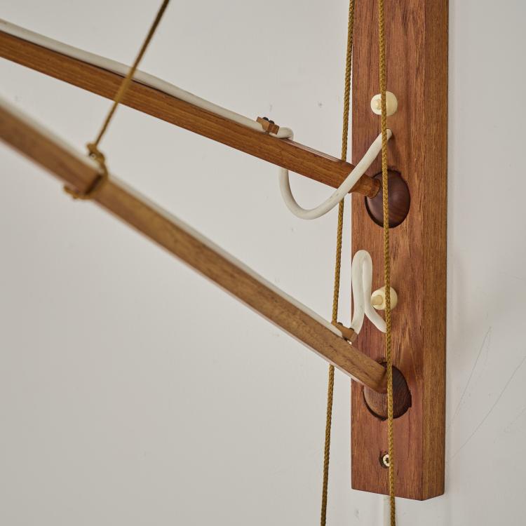 Bild 3 zu Objekt, Gegengewicht Doppelarm Wandleuchte, um 1958, Rupprecht Skrip,Ruprecht Skrip, Skrip Leuchten, Deutschland / Germany, 179A 236