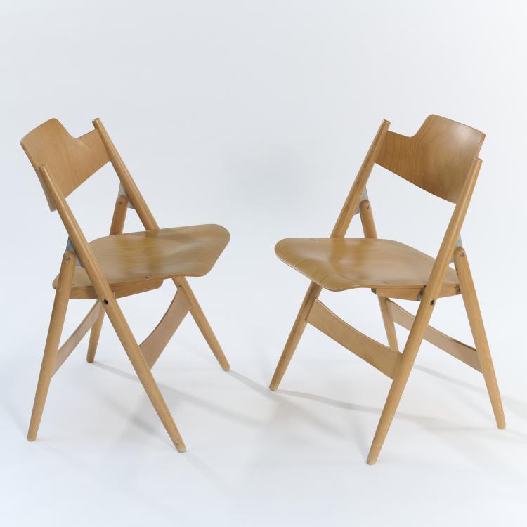 Bild 3 zu Objekt, Acht Klappst&uuml;hle 'SE 18', 1953 (Entwurf), Egon Eiermann, Wilde & Spieth, Esslingen, 179A 209