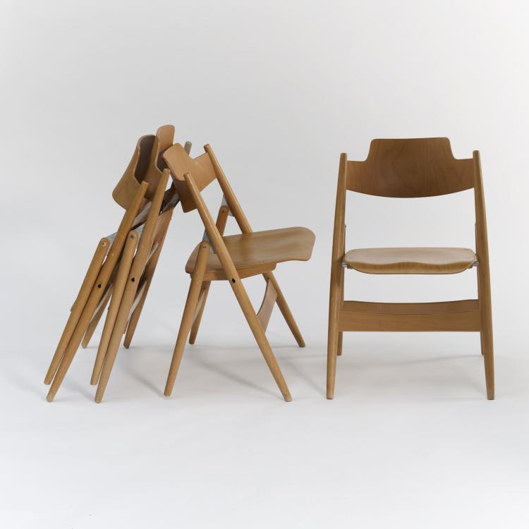 Bild 4 zu Objekt, Acht Klappst&uuml;hle 'SE 18', 1953 (Entwurf), Egon Eiermann, Wilde & Spieth, Esslingen, 179A 209