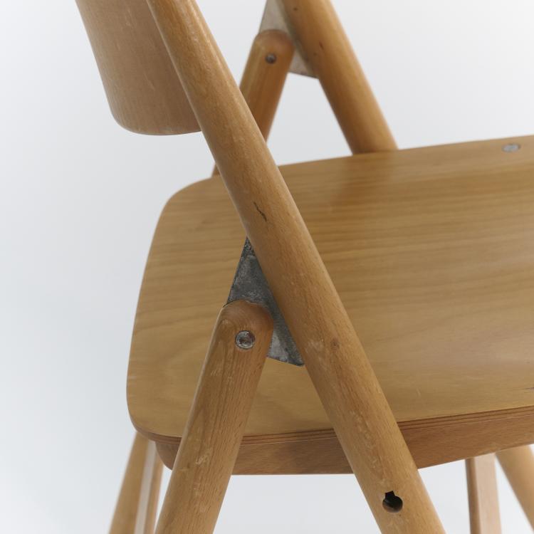 Bild 5 zu Objekt, Acht Klappst&uuml;hle 'SE 18', 1953 (Entwurf), Egon Eiermann, Wilde & Spieth, Esslingen, 179A 209
