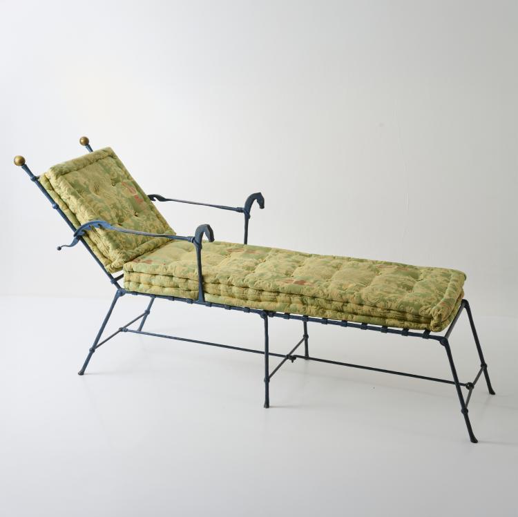 Bild 1 zu Objekt, Two-part lounger, c. 1989, Stefan Herzog, Werkstatt Herzog, Stefan, M&uuml;nchen / Munich, 179A 402