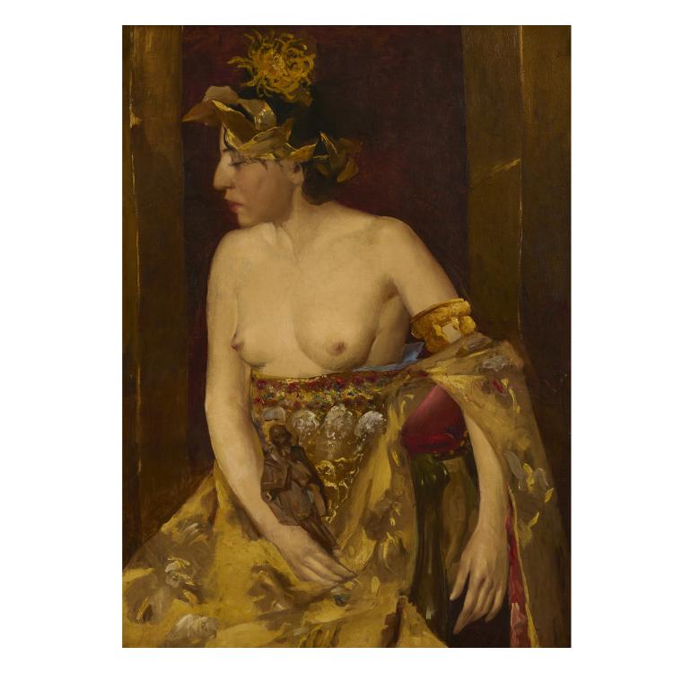 Hauptbild zu Objekt, Schauspielerin, um 1900, 180A 144