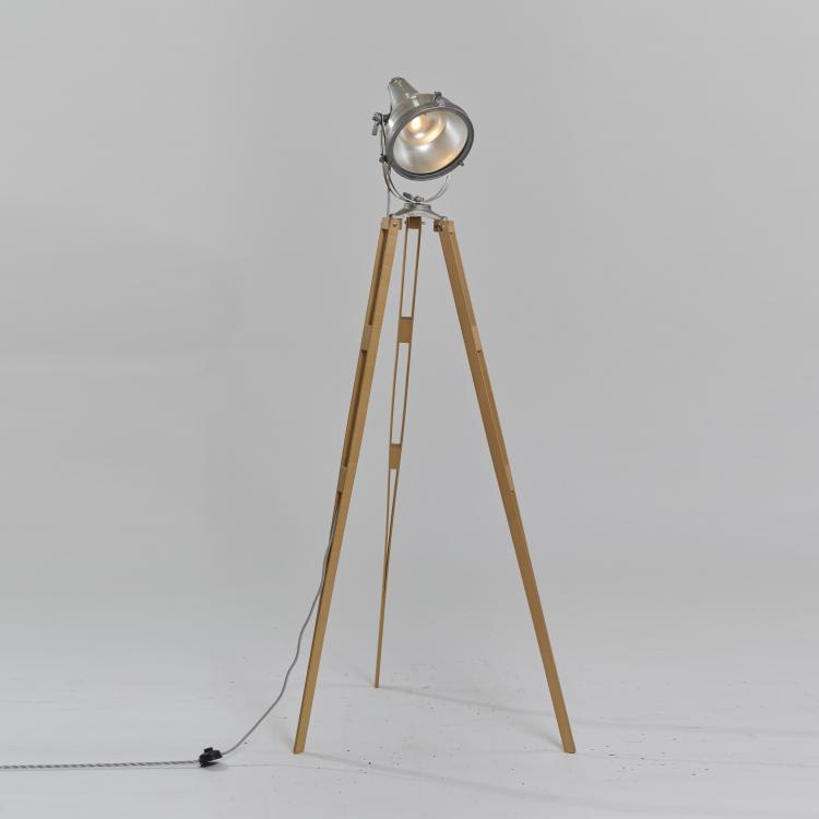 Hauptbild zu Objekt, Floor lamp, 1990 (design), Florian Borkenhagen, Tecta, Lauenf&ouml;rde, 179A 432