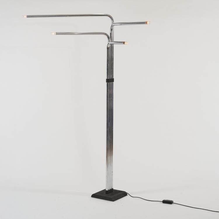Bild 1 zu Objekt, Four-armed floor lamp, 1970s, Goffredo Reggiani, Reggiani Illuminazione, Sovico, 181A 444
