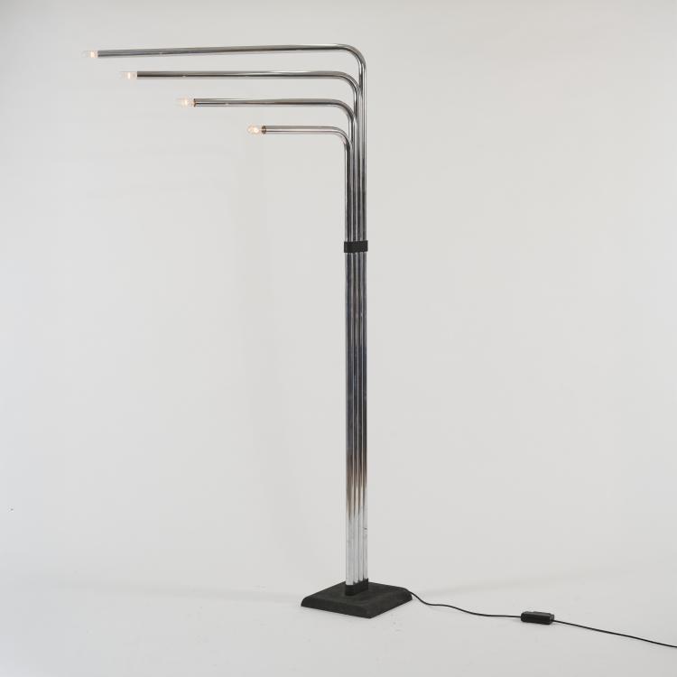 Bild 2 zu Objekt, Four-armed floor lamp, 1970s, Goffredo Reggiani, Reggiani Illuminazione, Sovico, 181A 444