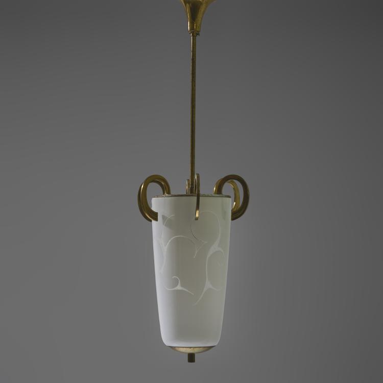 Hauptbild zu Objekt, Deckenleuchte, 1950er Jahre, Deutschland, 179A 240