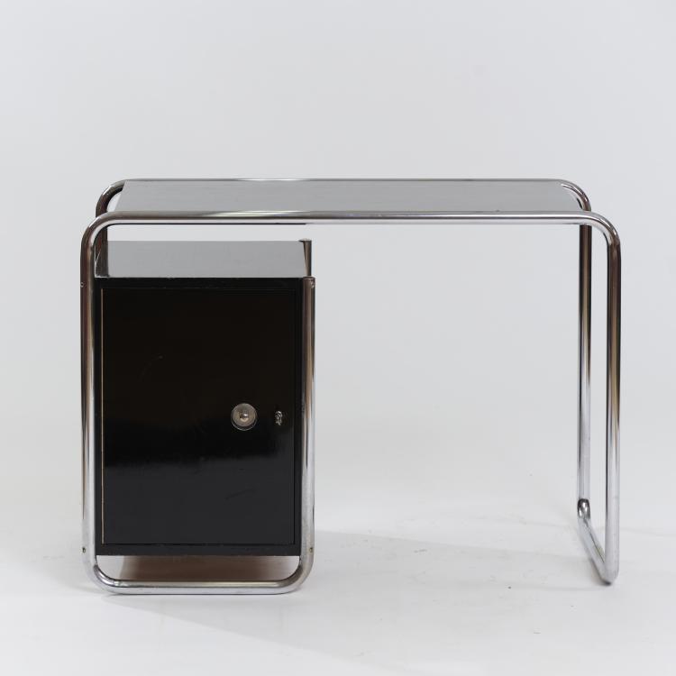 Bild 1 zu Objekt, Typewriter table 'B-21/1', 1930/31 (design), Marcel Breuer, Thonet, Frankenberg, 179A 48