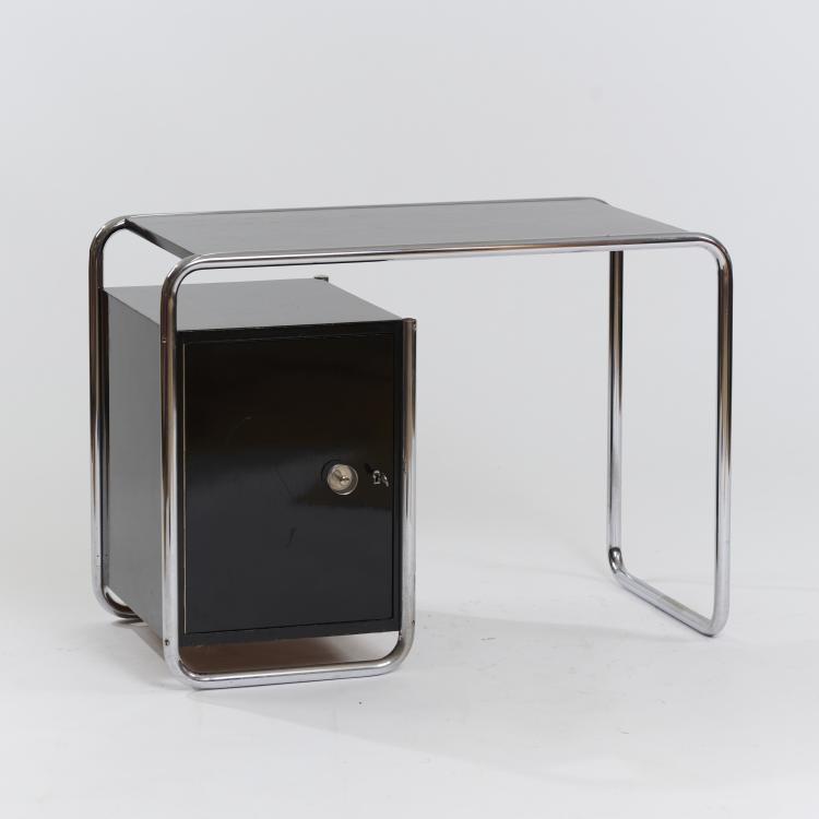 Bild 2 zu Objekt, Typewriter table 'B-21/1', 1930/31 (design), Marcel Breuer, Thonet, Frankenberg, 179A 48