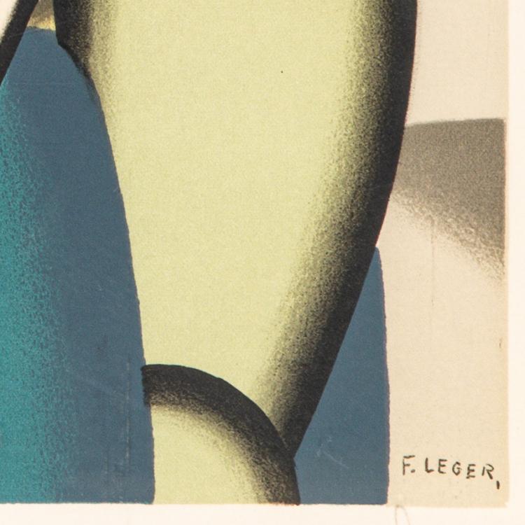 Bild 4 zu Objekt, 'Le Marchand d'Oiseaux' from: 'La Ville', 1959, Fernand L&eacute;ger, T&eacute;riade &Eacute;diteur, Paris (Publ.), 179C 776