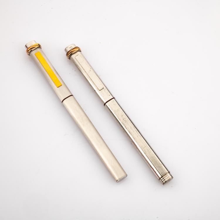 Bild 1 zu Objekt, Zwei Kugelschreiber 'Must de Cartier - Trinity', 1972 (Entwurf), Cartier, Paris, 180C 793