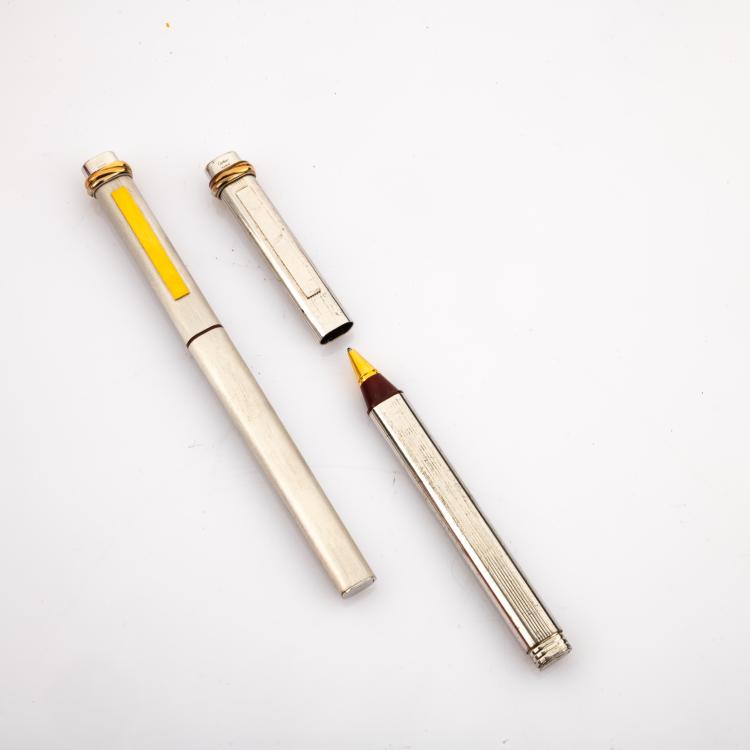 Bild 2 zu Objekt, Zwei Kugelschreiber 'Must de Cartier - Trinity', 1972 (Entwurf), Cartier, Paris, 180C 793