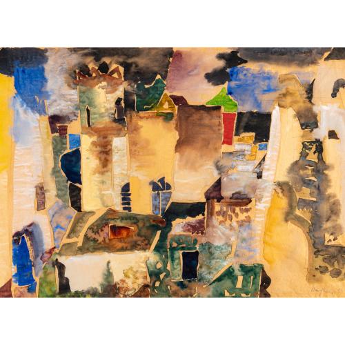 'Forio nach dem Regen', 1953