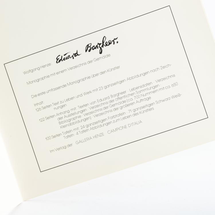 Bild 3 zu Objekt, 'Forio nach dem Regen', 1953, Eduard Bargheer, 179C 754