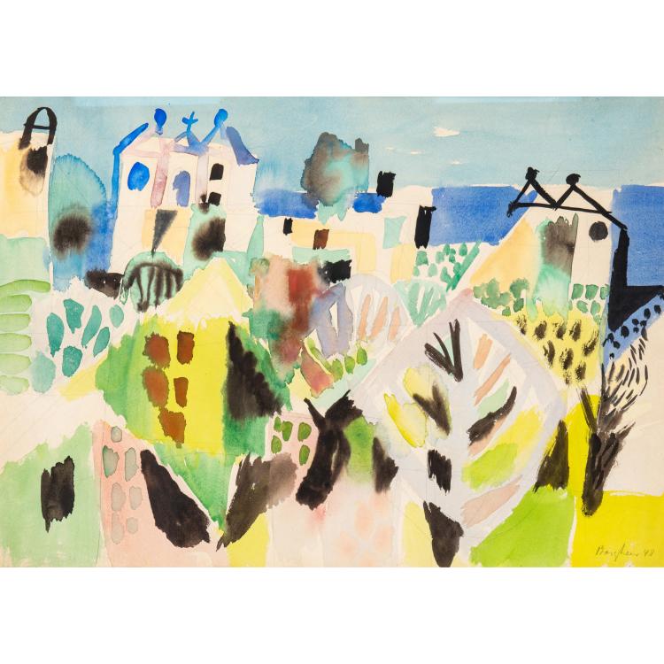 Hauptbild zu Objekt, 'Forio', 1948, Eduard Bargheer, 179C 753