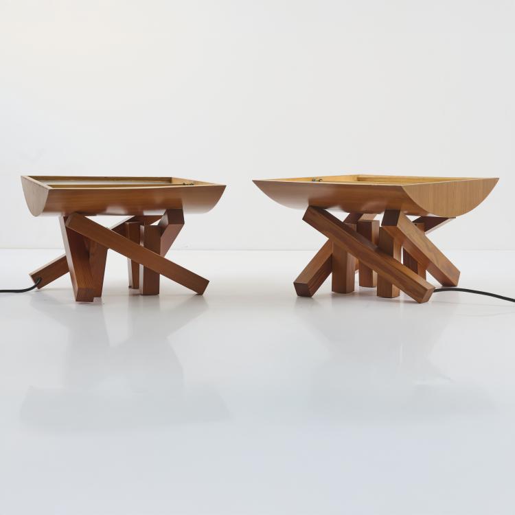 Hauptbild zu Objekt, Two shelf lights, 1993, Frank O. Gehry, Kunzweiler, Weil am Rhein f&uuml;r Vitra, Birsfelden, 179A 413