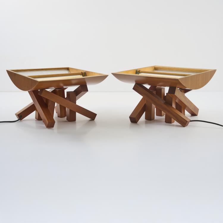 Bild 2 zu Objekt, Two shelf lights, 1993, Frank O. Gehry, Kunzweiler, Weil am Rhein f&uuml;r Vitra, Birsfelden, 179A 413