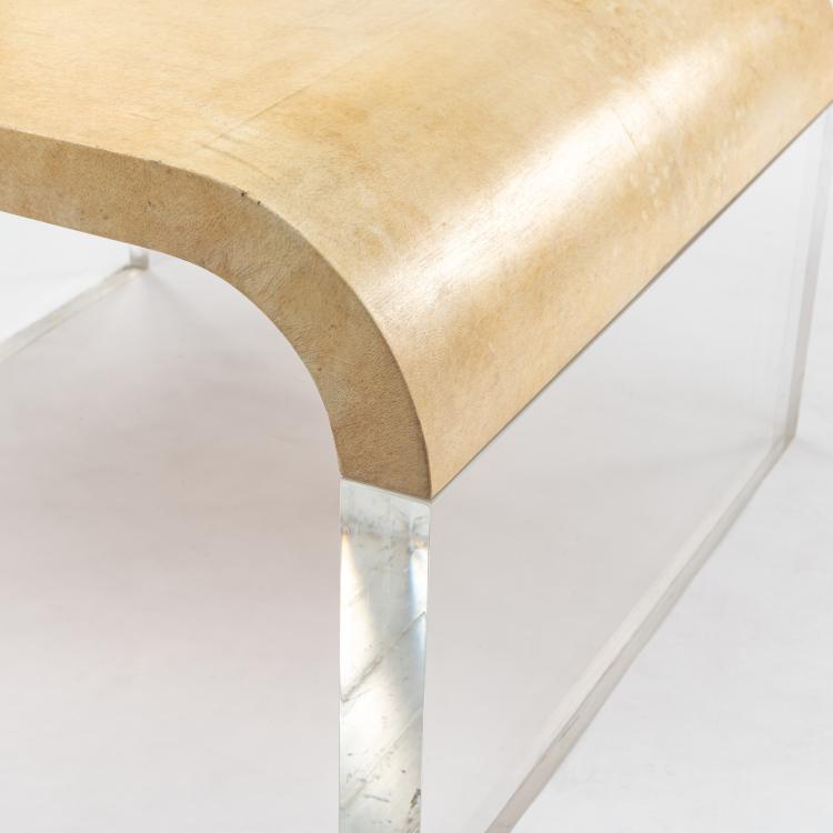 Bild 2 zu Objekt, Beistelltisch, 1980er Jahre, Heino Stamm, Tura, Mailand / Milan ; M&ouml;belwerkstatt f&uuml;r Acrylglas, Innsbruck, 179A 376