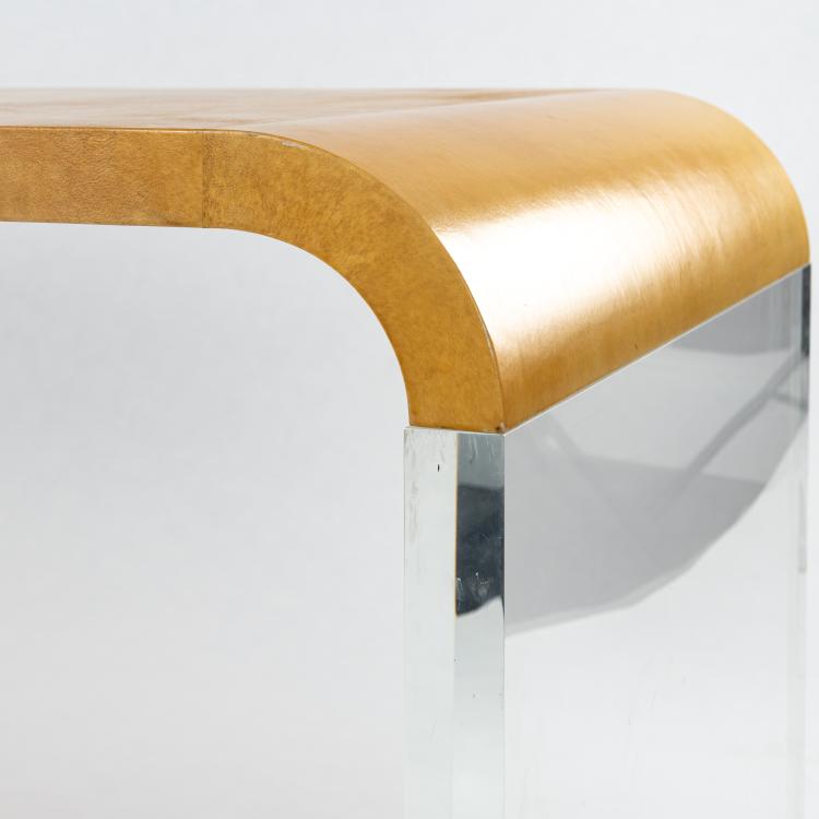 Bild 3 zu Objekt, Schreibtisch, 1980er Jahre, Heino Stamm, Tura, Mailand / Milan ; M&ouml;belwerkstatt f&uuml;r Acrylglas, Innsbruck, 179A 379