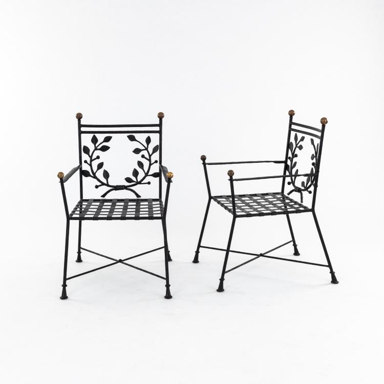 Bild 1 zu Objekt, Two chairs, 1980s, Stefan Herzog, Werkstatt Herzog, Stefan, M&uuml;nchen / Munich, 179A 401