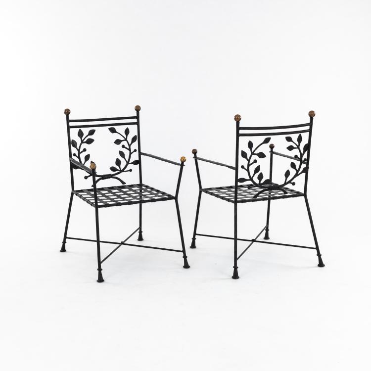 Bild 3 zu Objekt, Two chairs, 1980s, Stefan Herzog, Werkstatt Herzog, Stefan, M&uuml;nchen / Munich, 179A 401