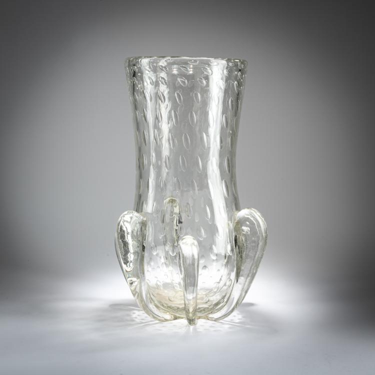 Bild 1 zu Objekt, Vase, um 1940, Ercole Barovier, Barovier & Toso, Murano, 179B 463