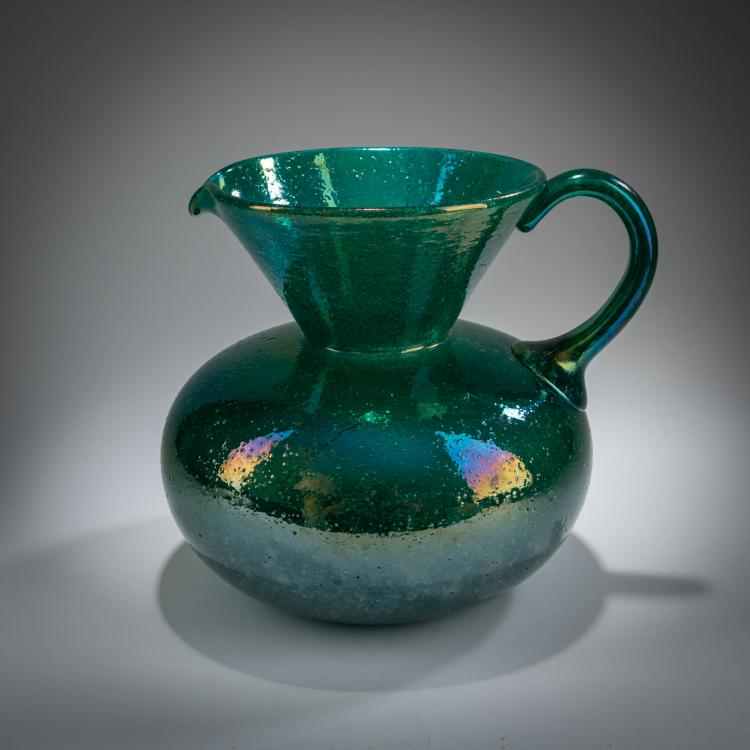 Hauptbild zu Objekt, Krug 'Pulegoso', 1939, Flavio Poli, Seguso Vetri d'Arte, Murano, 179B 564