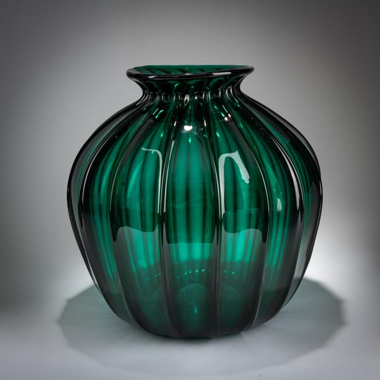 Bild 1 zu Objekt, Vase 'Costellato', um 1925, Napoleone Martinuzzi (zugeschrieben), Venini, Murano (zugeschrieben), 179B 495