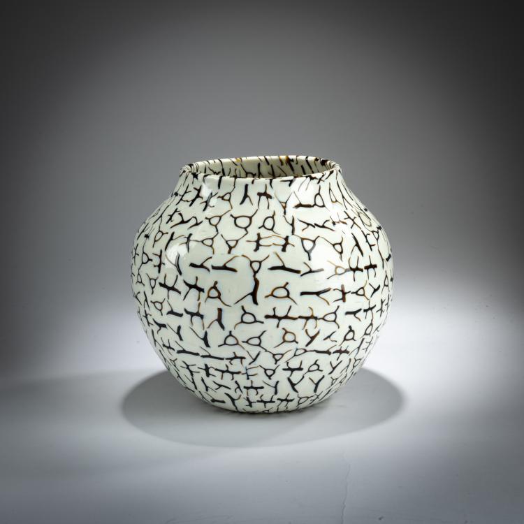 Hauptbild zu Objekt, Vase 'Coccio', 1984, Alessandro Diaz de Santillana, Venini, Murano, 179B 545