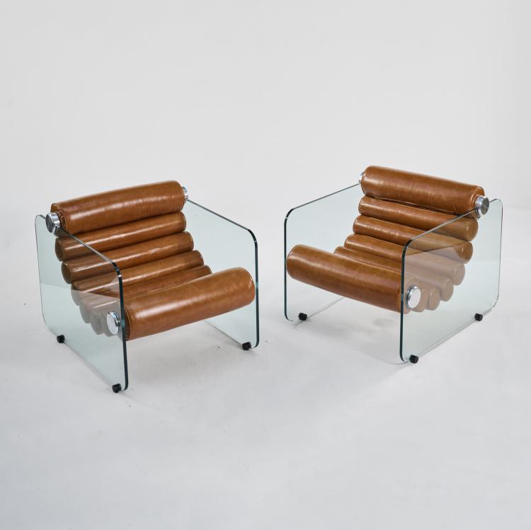 Bild 3 zu Objekt, Two armchairs, 1966 (design), Fabio Lenci, Comfort, Mailand / Milan, 179A 2