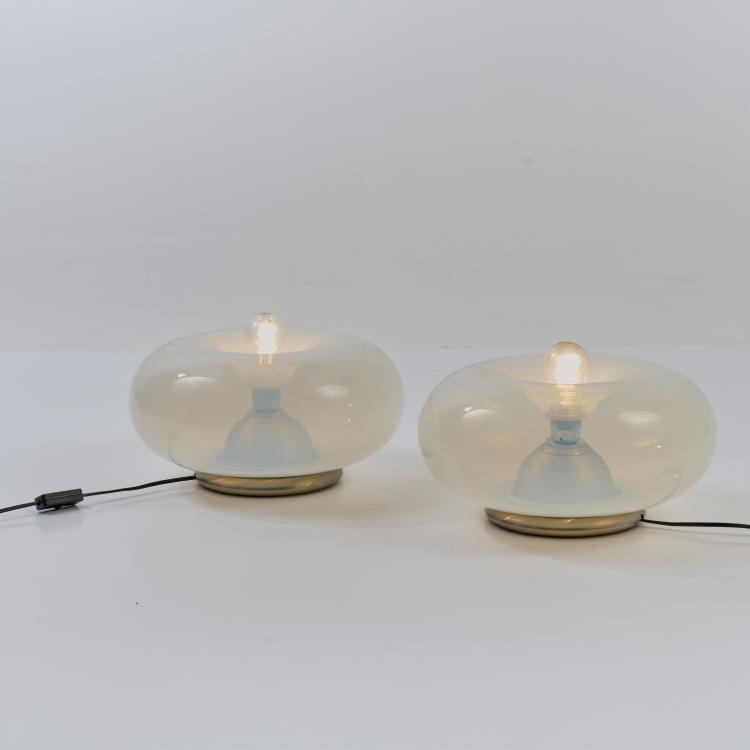 Bild 1 zu Objekt, Two table lights 'Panta', c. 1970, Giusto Toso, Leucos, Mailand / Milan, 179A 335