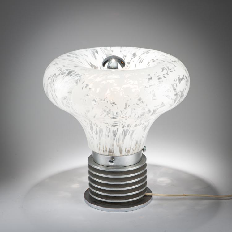 Hauptbild zu Objekt, Table light, c. 1970, Carlo Nason, Mazzega, AV, Murano, 179A 366