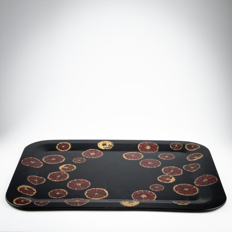 Bild 1 zu Objekt, Tablett 'Fette d'arancia' , 1950er Jahre, Piero Fornasetti, Fornasetti, Mailand / Milan, 179A 80