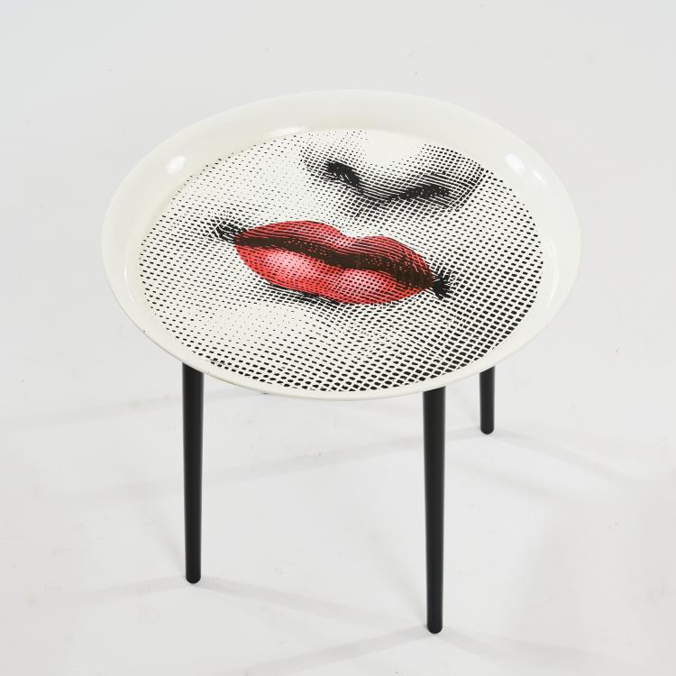 Hauptbild zu Objekt, Foldable tray stand, 2007, Barnaba Fornasetti,Piero Fornasetti, Fornasetti, Mailand / Milan, 179A 85