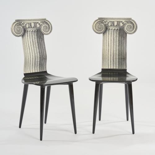 Two chairs 'Capitello ionico', 1980 (design)