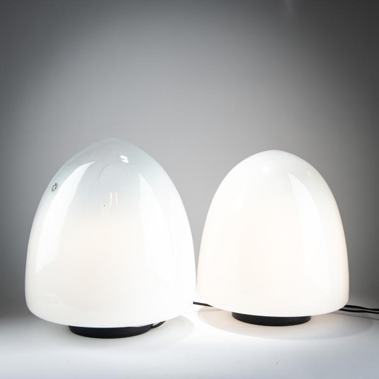 Bild 2 zu Objekt, Two table lights 'Ebe', c. 1970, Giusto Toso, Leucos Mailand, Milan, 179A 339