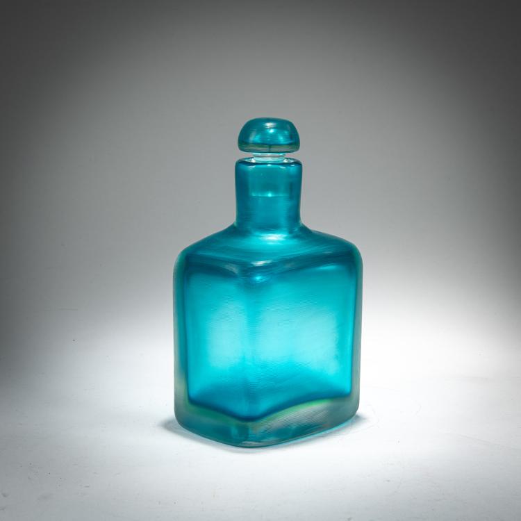 Bild 1 zu Objekt, Flasche mit Stopfen 'Inciso', 1956/57, Paolo Venini, Venini, Murano, 179B 532