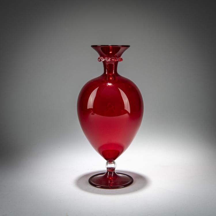 Hauptbild zu Objekt, Vase, um 1950, Venini, Murano, 179B 518