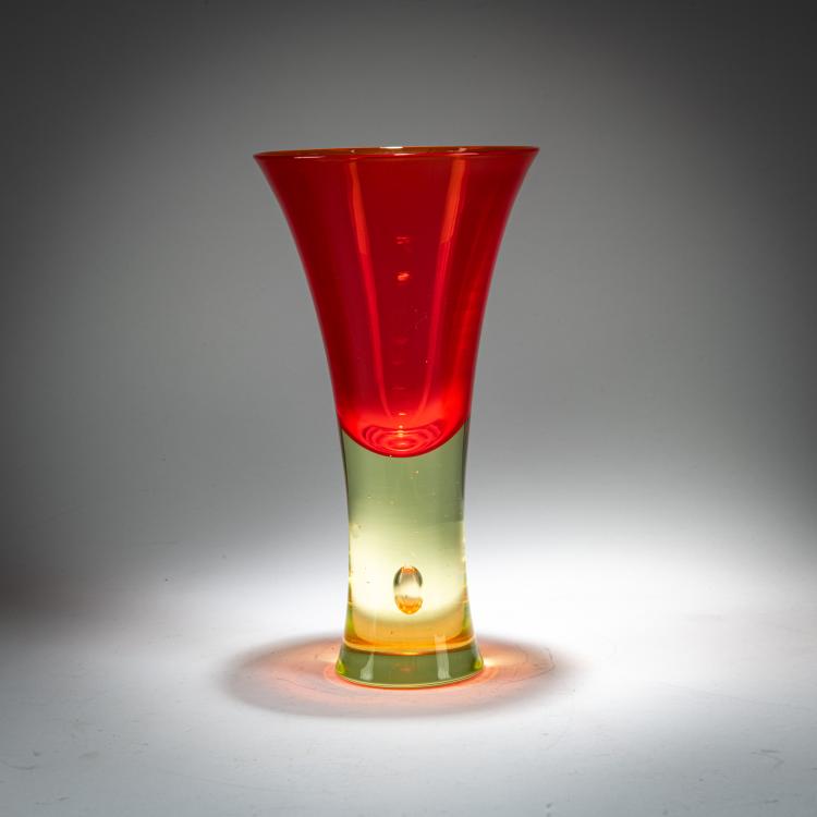 Hauptbild zu Objekt, Vase 'Sommerso', um 1960, Antonio Da Ros, Cenedese, Gino, Murano, 179B 632