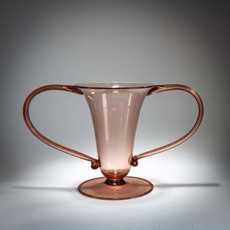 Hauptbild zu Objekt, Vase 'Libellula', 1921/22, Vittorio Zecchin, Cappellin, M.V.M., Murano, 179B 490