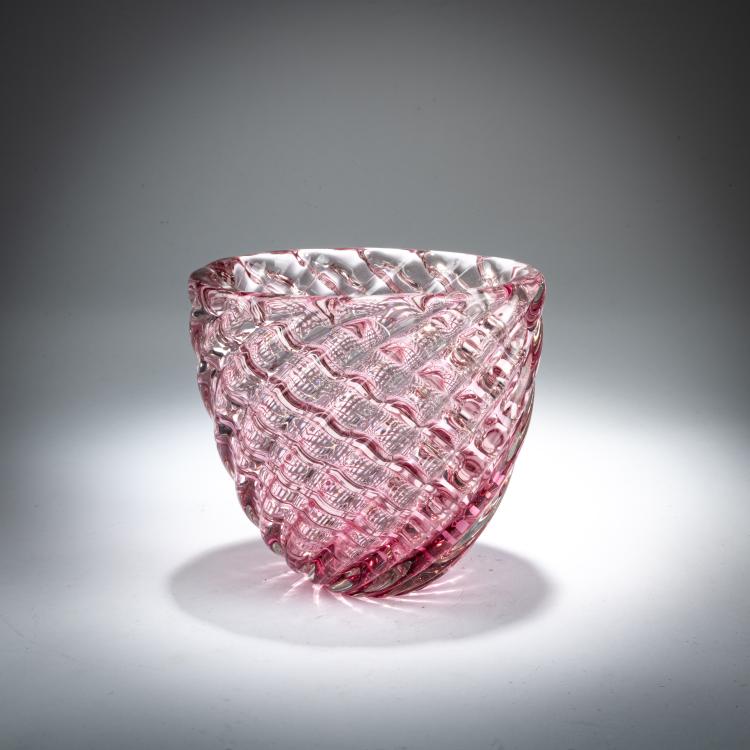 Hauptbild zu Objekt, Vase 'Diamante', 1934-36, Paolo Venini, Venini, Murano, 179B 499